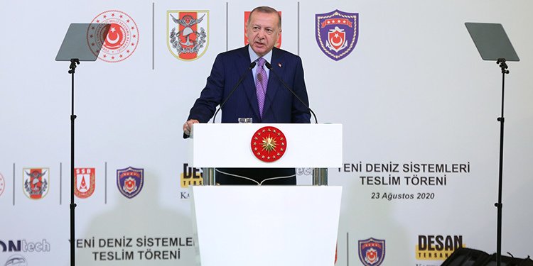 CUMHURBAŞKANI ERDOĞAN: İKİNCİ ÜÇÜNCÜ UÇAK GEMİLERİNİ İNŞA EDELİM