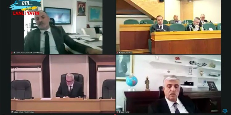 DTO 7. MÜŞTEREK MESLEK KOMİTELERİ TOPLANTISI ONLİNE YAPILDI