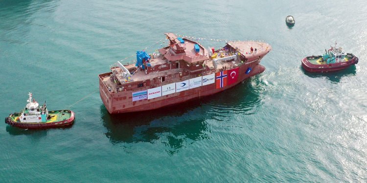 Tersan Shipyard launched its 100th project, Argos Helena