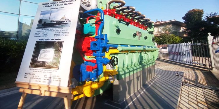 PENDİK SULZER’DE ÜRETİLEN İLK MAKİNE İLKFER MÜZESİNDE SERGİLENDİ