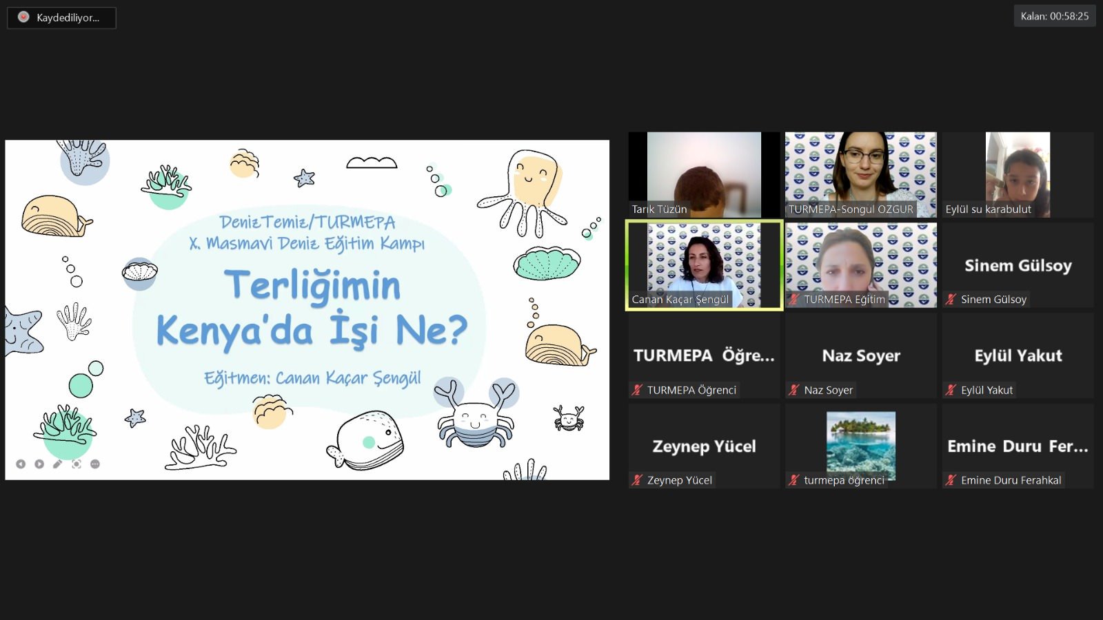 ”TURMEPA MASMAVİ DENİZ EĞİTİM KAMPI” 10’UNCU KEZ KAPILARINI AÇTI
