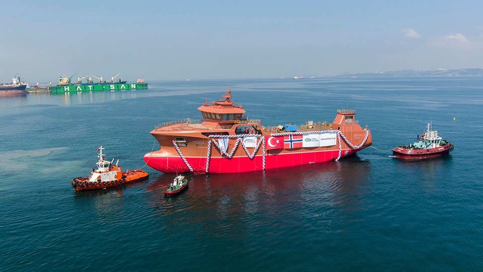 CEMRE TERSANESİ NB76 SEIFJELL’İ SUYA İNDİRDİ