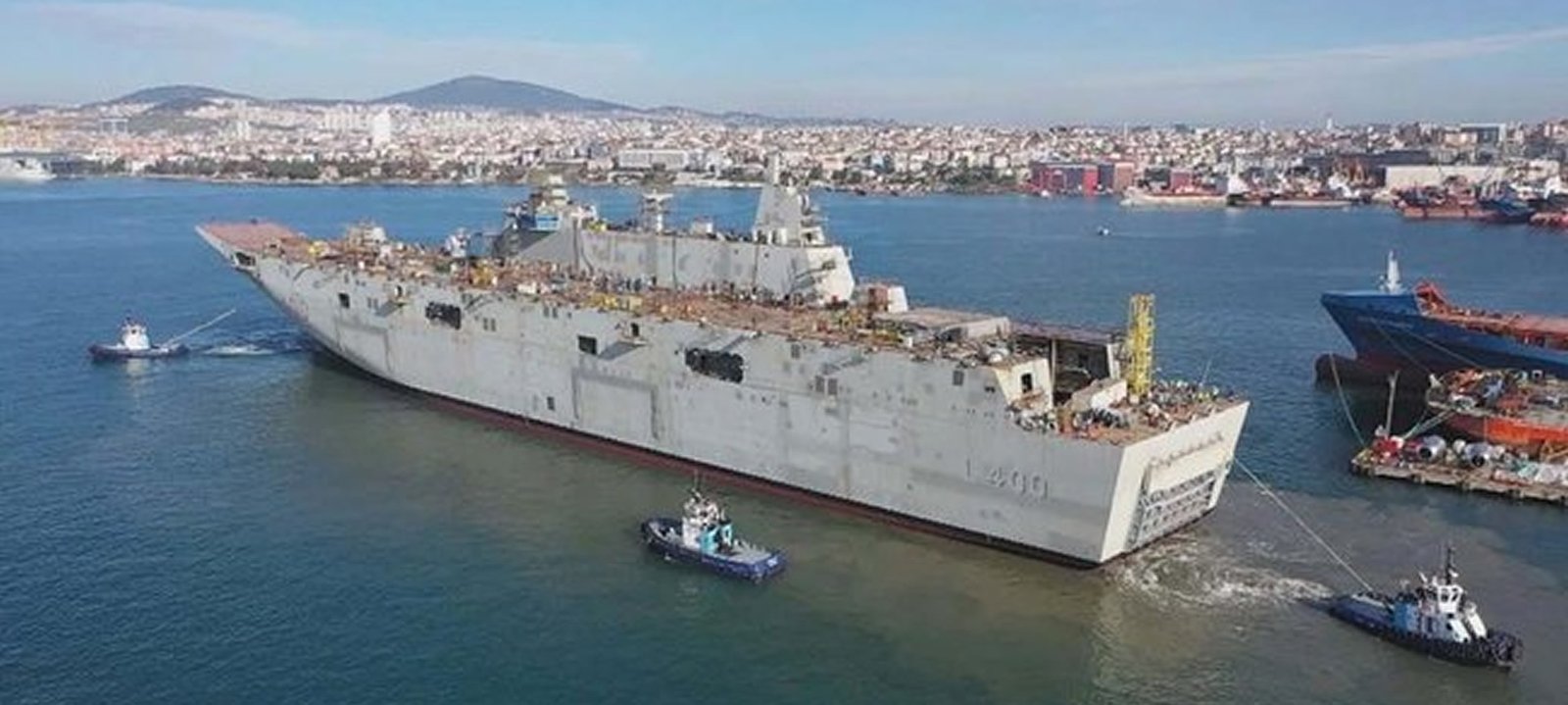 TCG ANADOLU GEMİSİ’NDE SON TEST SÜRECİ BAŞLADI