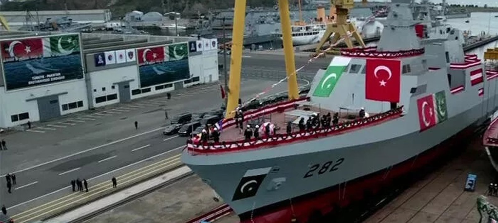 MİLGEM’DE ÜÇÜNCÜ GEMİ DENİZE İNDİRİLDİ
