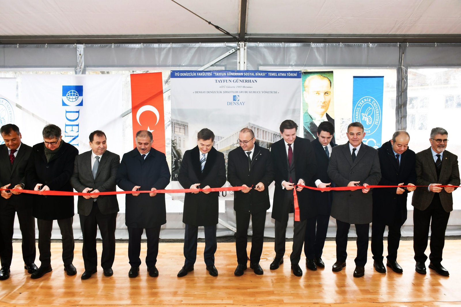 İTÜ DF’DE TEMEL ATMA VE AÇILIŞ TÖRENLERİ GERÇEKLEŞTİ