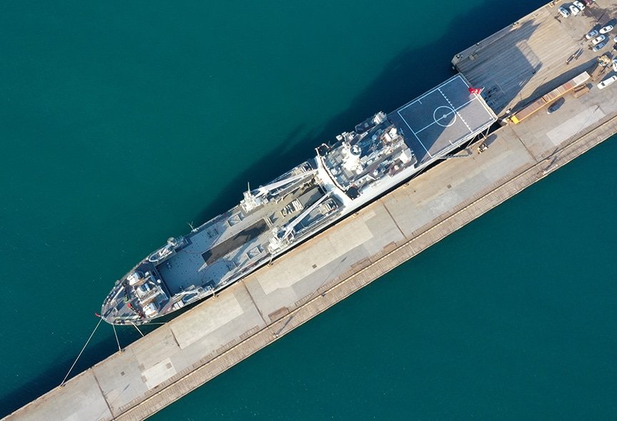 TCG BAYRAKTAR VE TCG SANCAKTAR HASTANEYE ÇEVRİLDİ