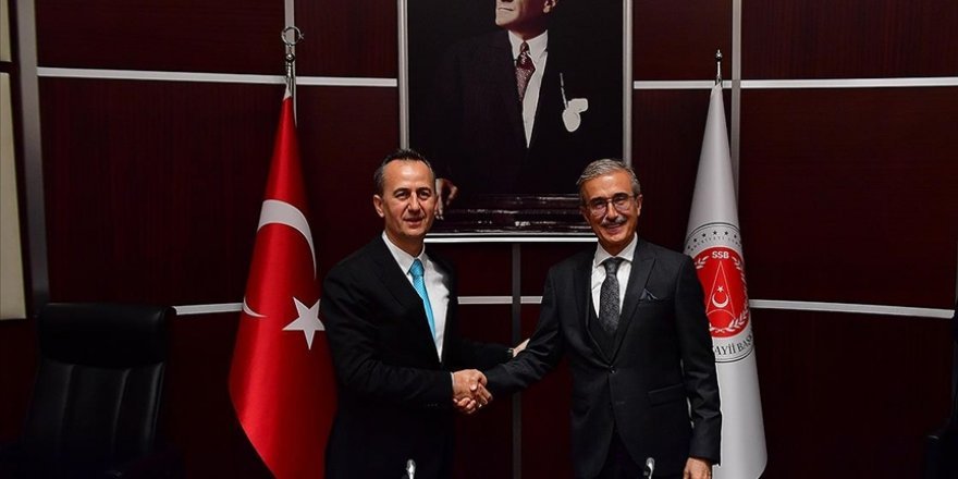 SAVUNMA SANAYİ BAŞKANLIĞI’NDA GÖREV DEVRİ YAPILDI