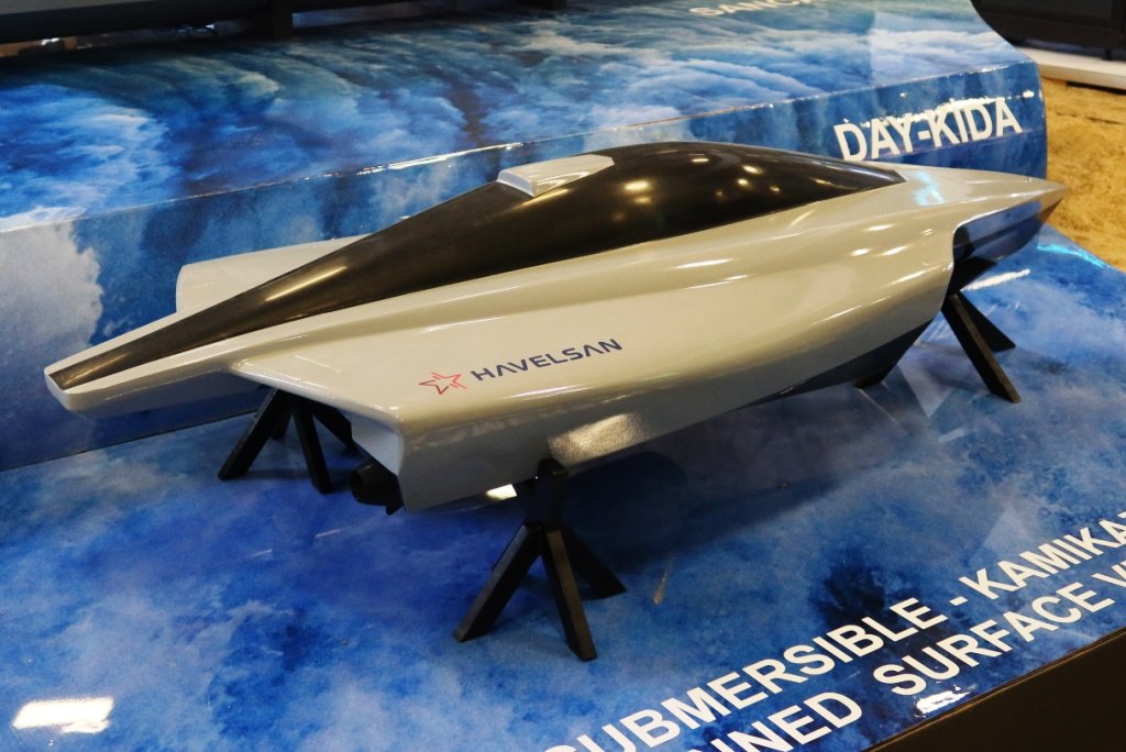 UNMANNED MARINE VESSEL DAY-KIDA IS AT İDEF
