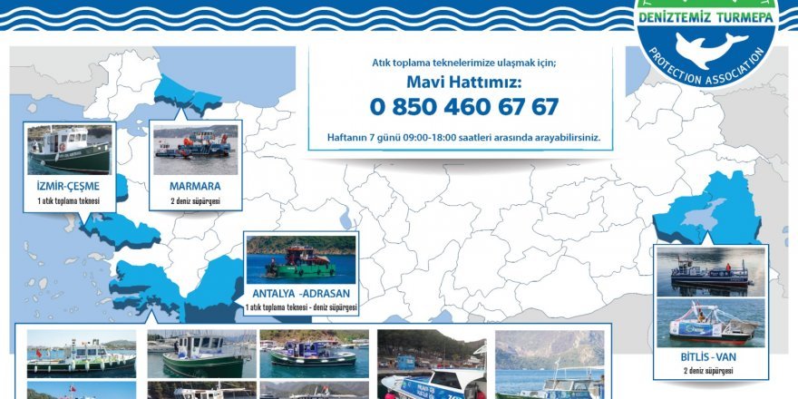 TURMEPA BU YIL 14 TEKNEYLE GÖREV BAŞINDA