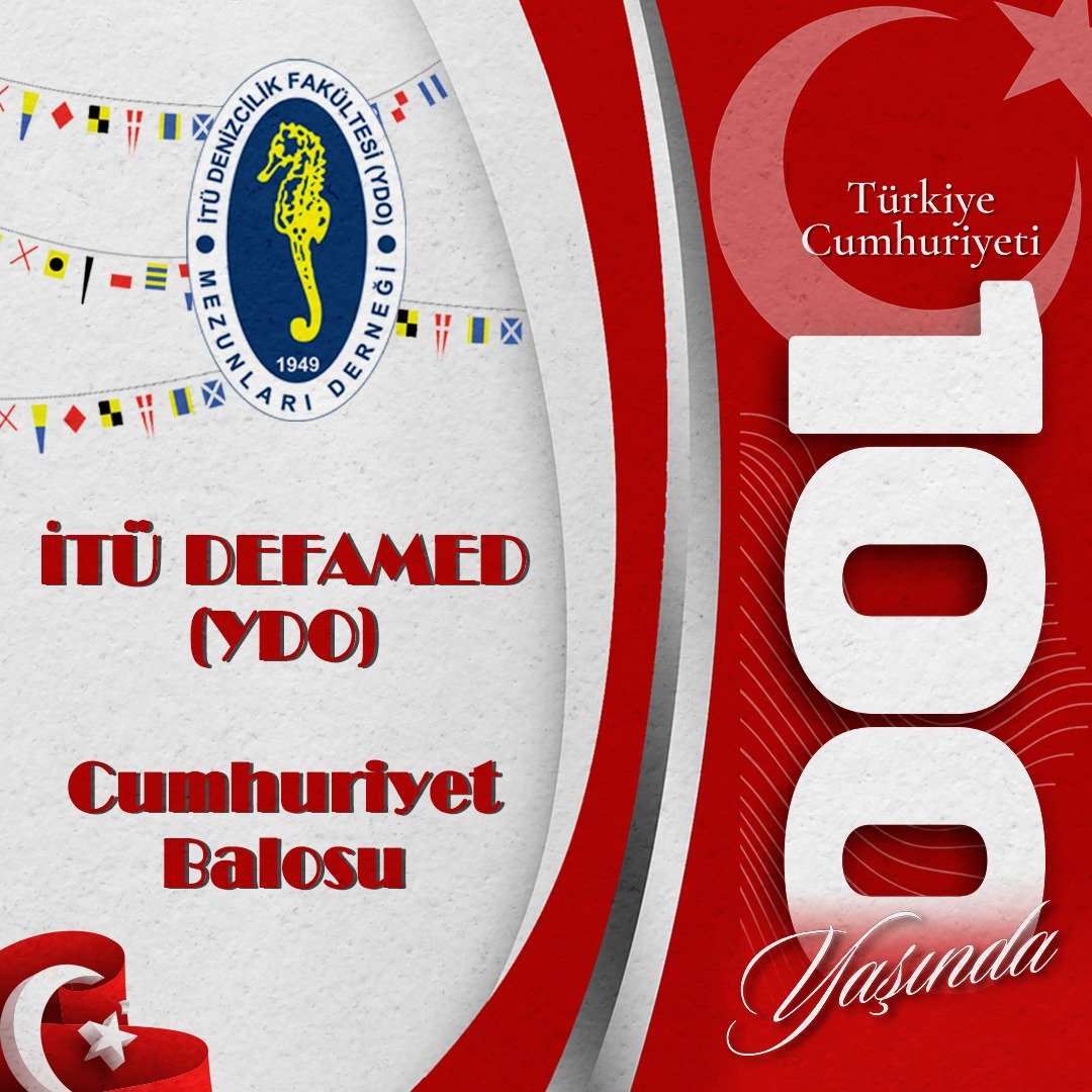 İTÜ DEFAMED (YDO) CUMHURİYETİN 100. YAŞINI KUTLAMAYA HAZIRLANIYOR