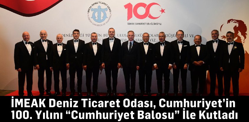İMEAK DTO, CUMHURİYET’İN 100. YILINI “CUMHURİYET BALOSU” İLE KUTLADI