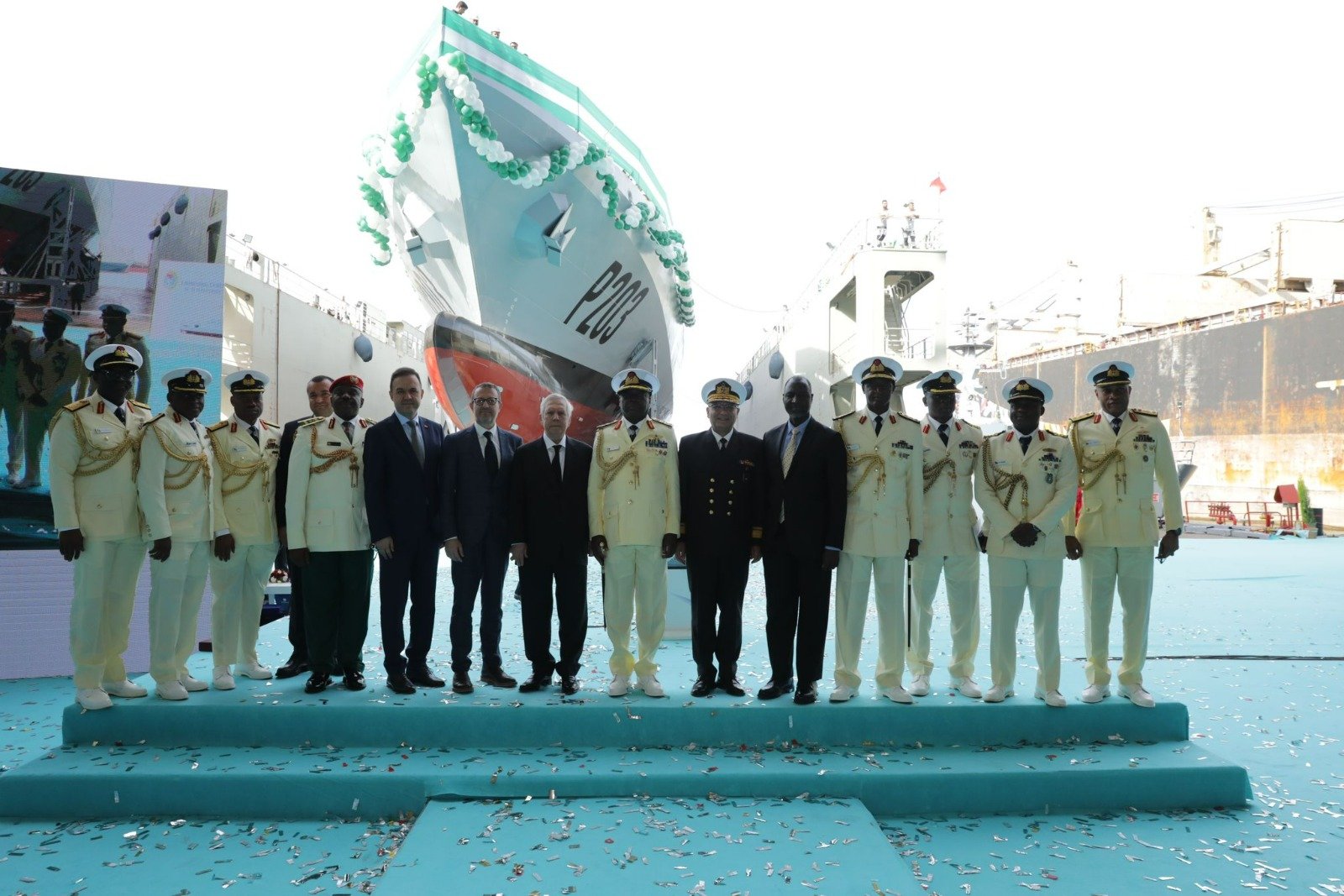 DEARSAN LAUNCHES NIGERIA’S FIRST OFFSHORE PATROL VESSEL
