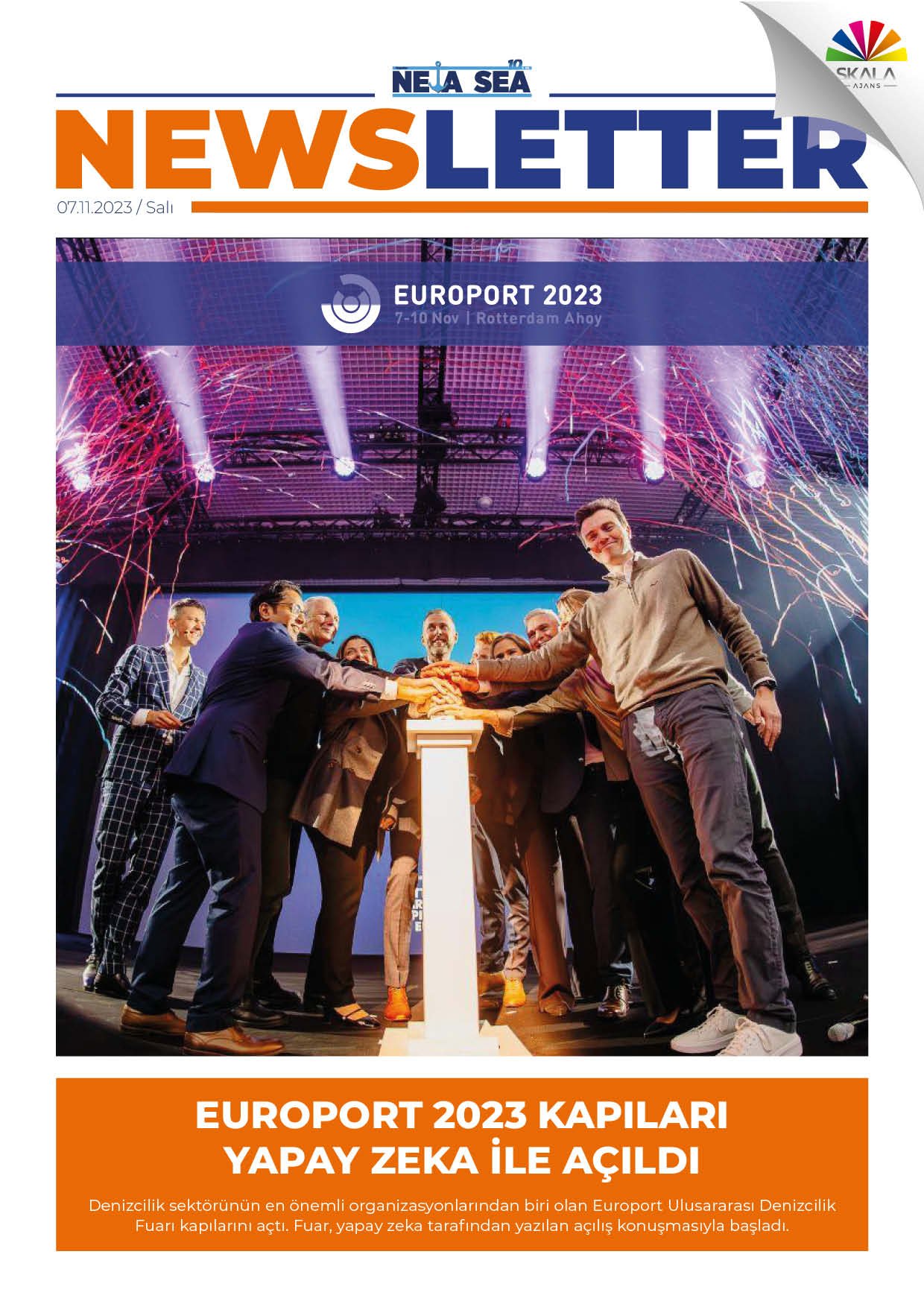 EUROPORT 2023 NEWSLETTER YAYINDA!