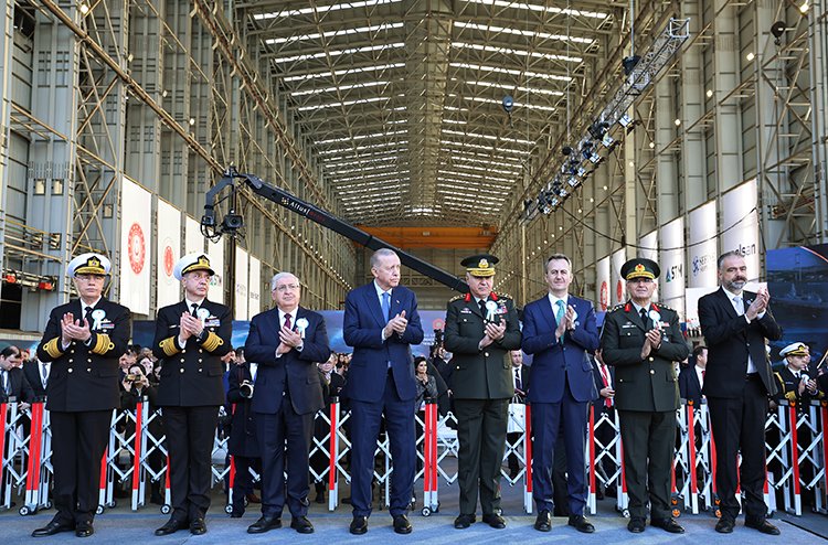 DÖRT YENİ DENİZ PLATFORMU TÜRK DENİZ KUVVETLERİNE TESLİM EDİLDİ