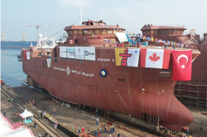 INIKSUK II, Built By Tersan Shipyard, Is Delivered To Niqitaq Fisheries
