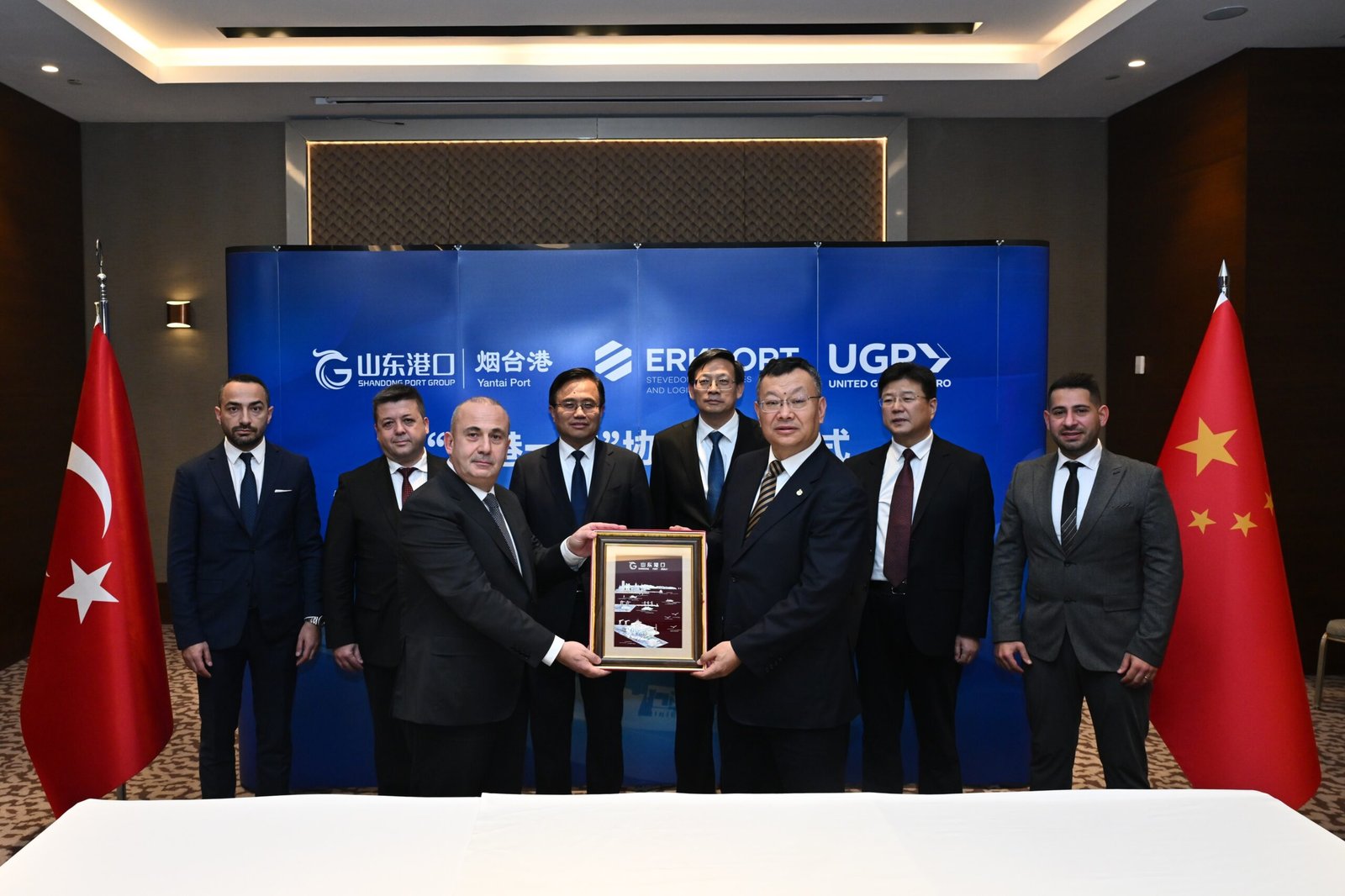 Erkport ve Yantai Port Group’tan Çin-İstanbul Deniz Taşımacılığında Stratejik İş Birliği