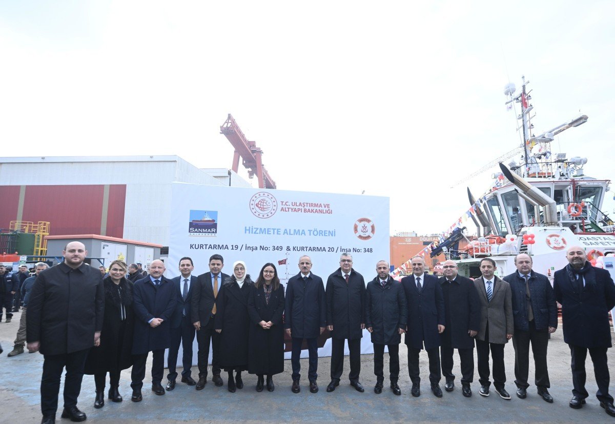 Kurtarma 19 ve 20 Römorkörleri Boğazlarda Göreve Başlıyor