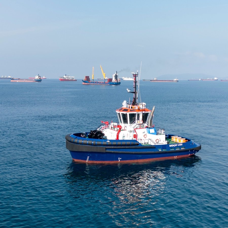 Sanmar, Marin Tug’a Boğaçay Sınıfı Römorkör Teslim Etti