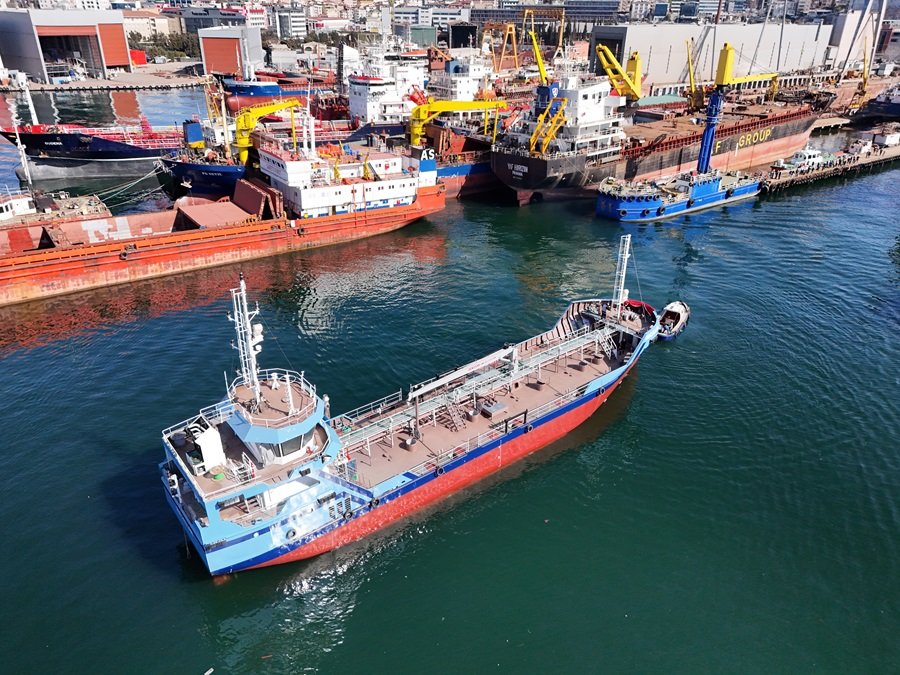 Çeliktrans Tersanesi, “Macallan” Gemisini Başarıyla Denize İndirdi