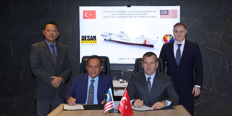 DESAN, Malezya İçin Dev Sahil Güvenlik Gemisi İnşa Edecek