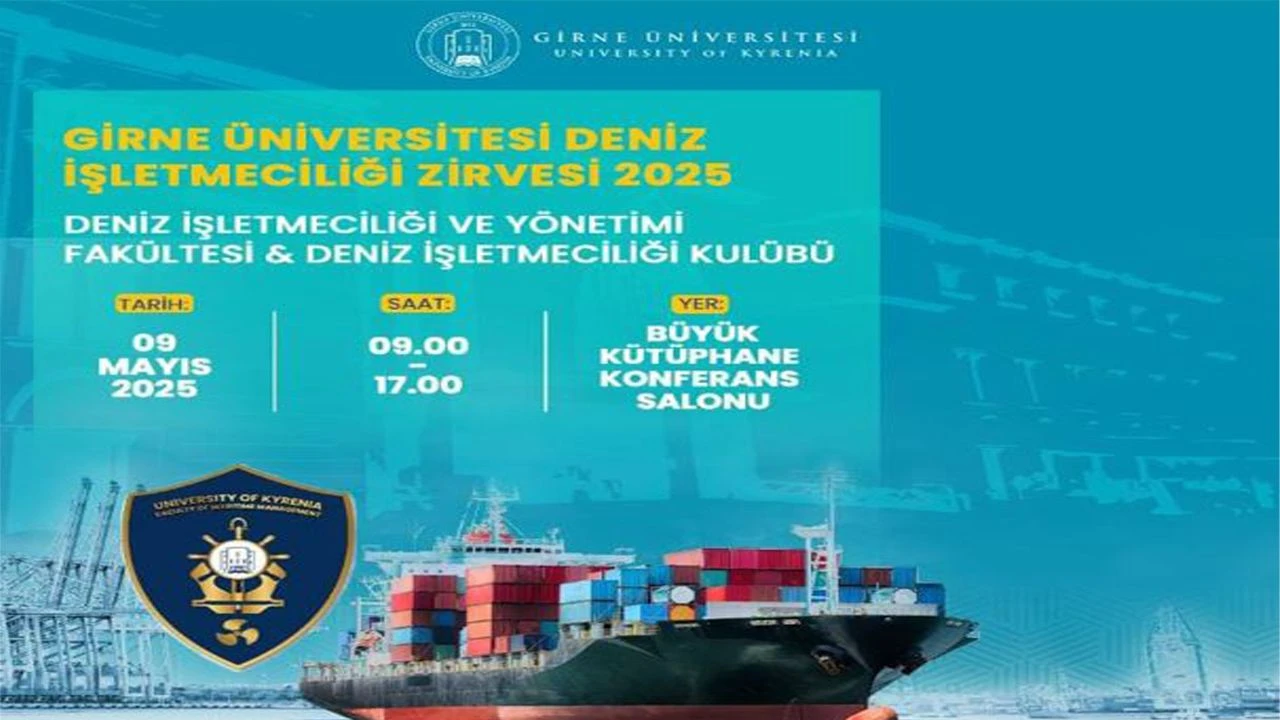 Girne Üniversitesi’nde Denizcilik Zirvesi: Sektörün liderleri gençlerle buluşuyor