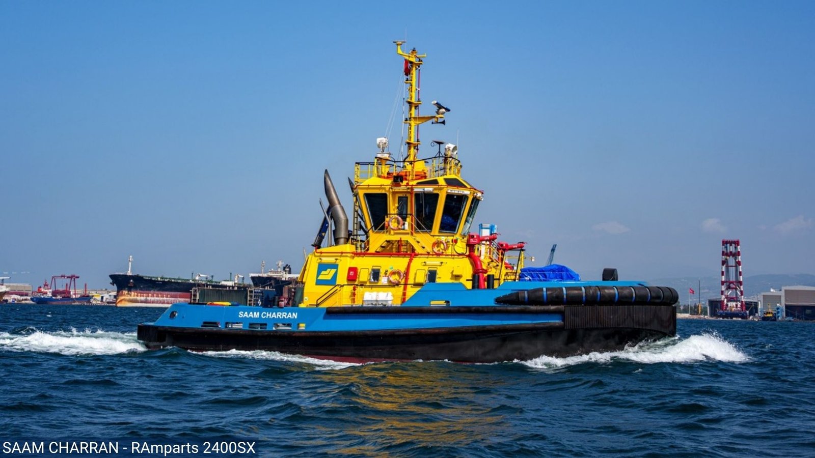 SANMAR’dan SAAM Towage filosuna iki yeni Boğaçay sınıfı römorkör