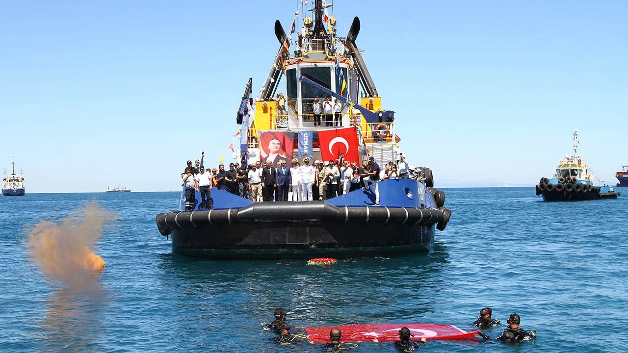 İskenderun’da Kabotaj Bayramı törenle kutlandı