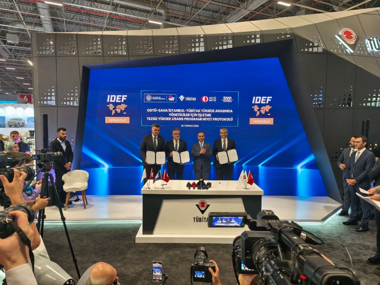 SAHA İstanbul, İDEF 2025’e güçlü katılım gösterdi