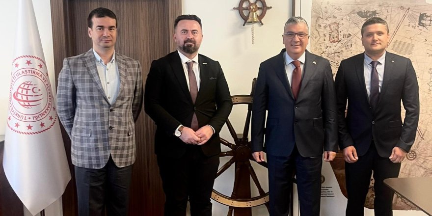 KTÜ DUİM Mezunları Derneği’nden Bakan Yardımcısı Ünüvar’a ziyaret