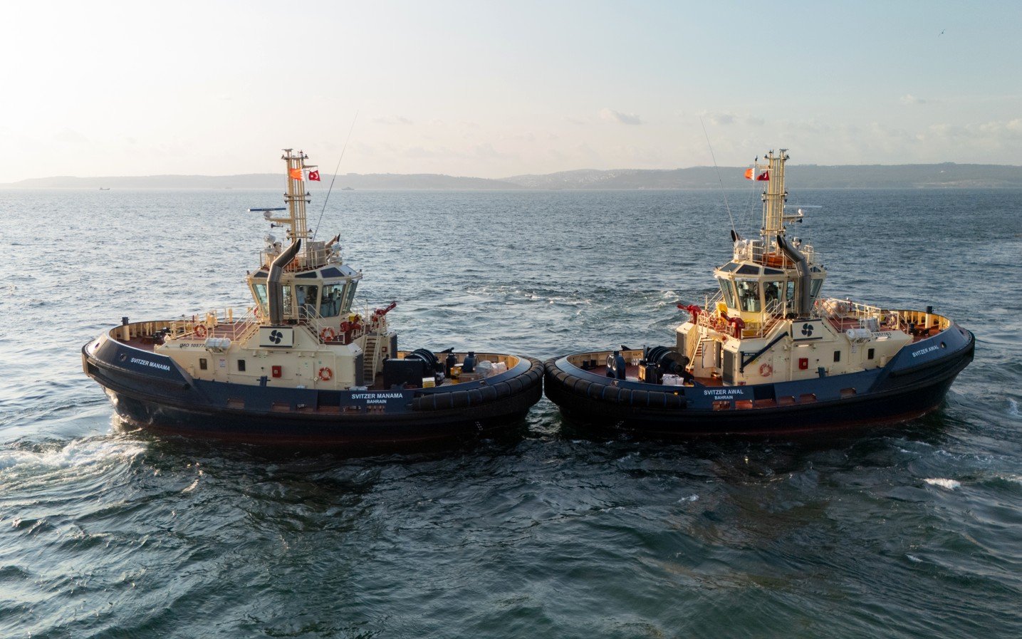 Sanmar, Svitzer Bahreyn’e iki yeni römorkör teslim etti