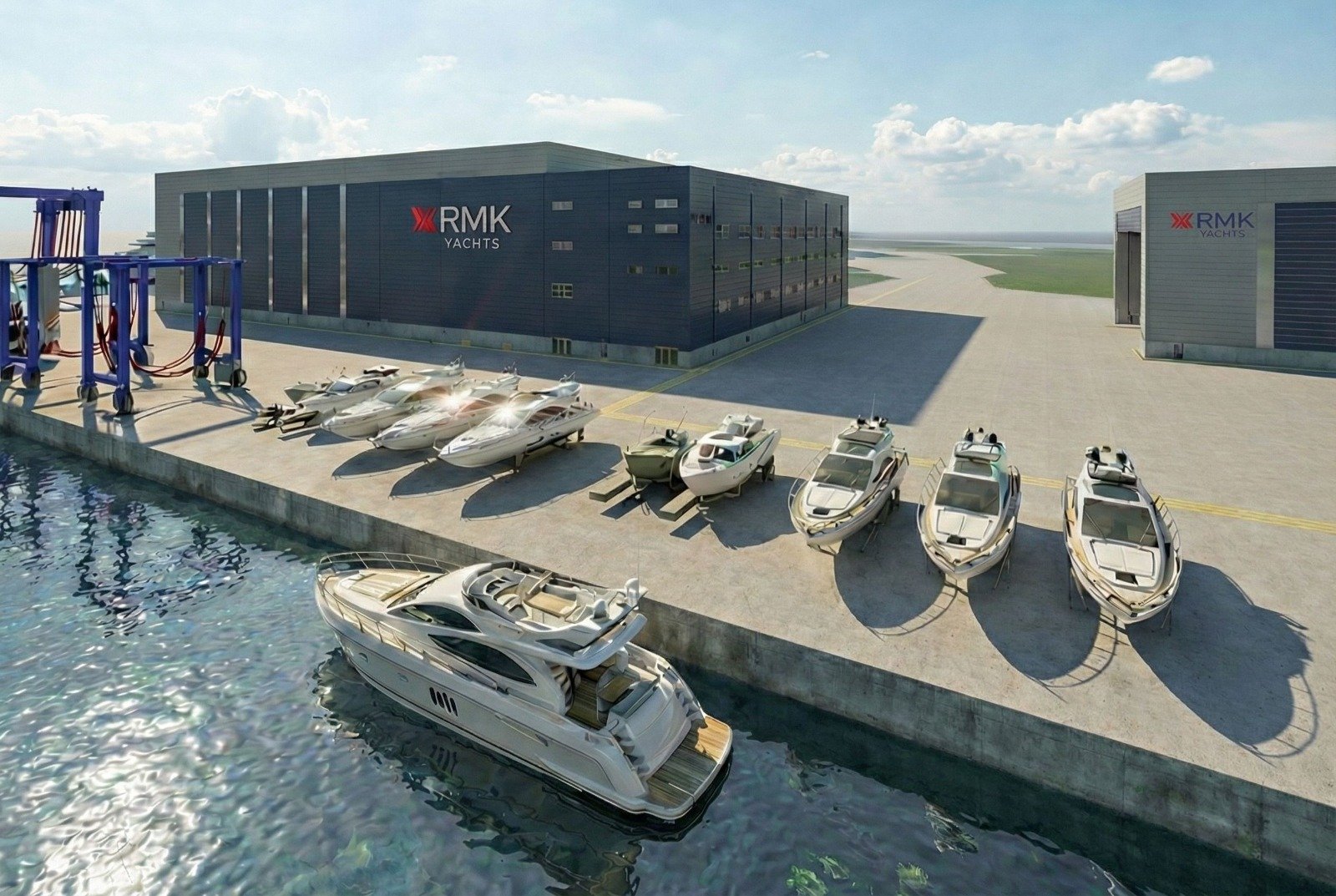 RMK Marine, Yalova’da yeni yat tersanesi için inşa sürecini başlattı