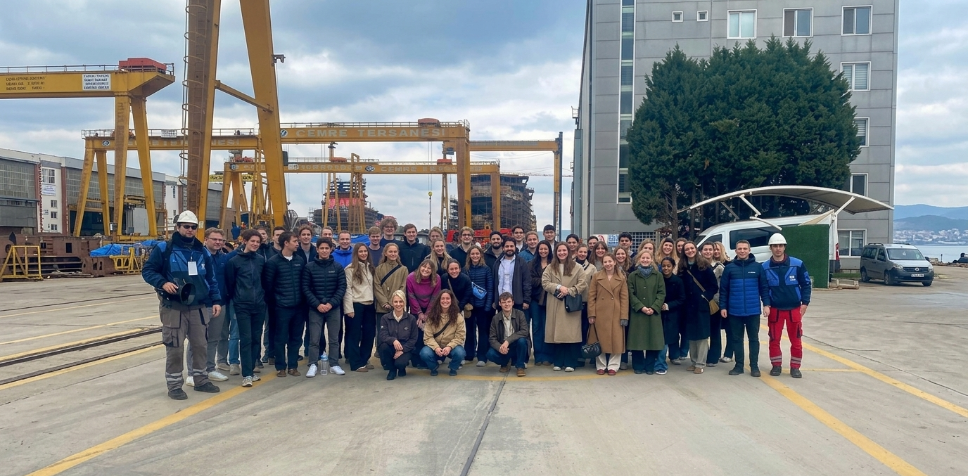 Cemre Tersanesi, NTNU’lu mühendislik öğrencilerini ağırladı