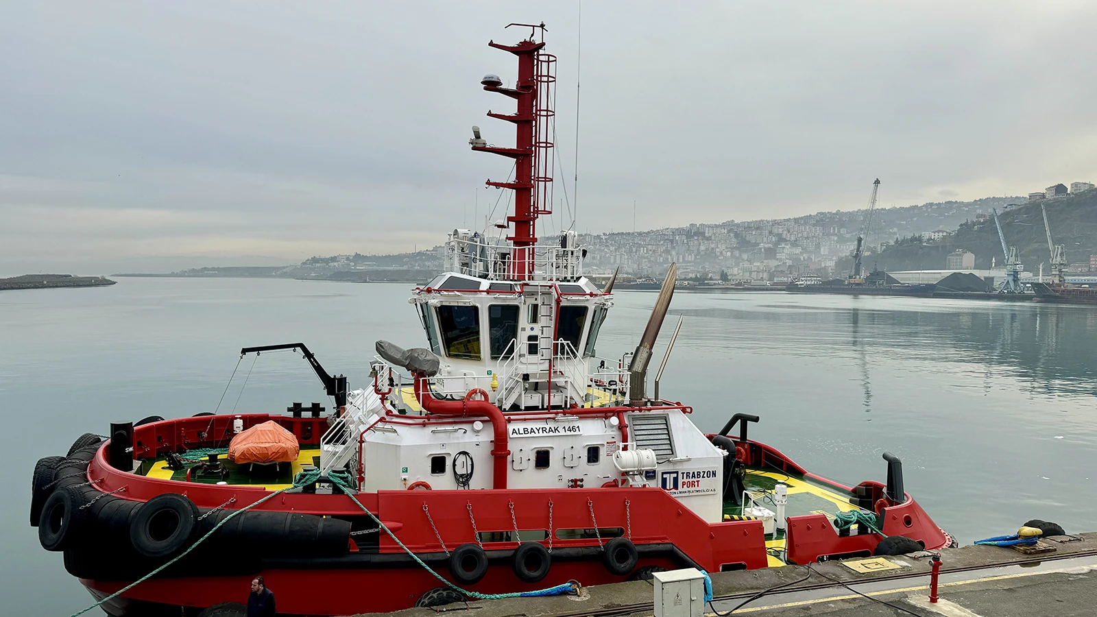 Trabzon Limanı filosunu Med Marine römorkörüyle güçlendirecek