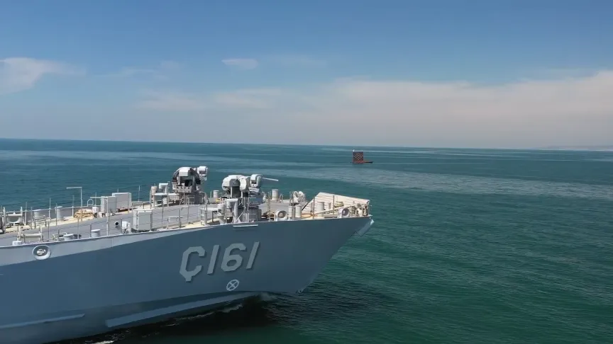 Yeni tip çıkarma gemisi TCG Ç-161 Deniz Kuvvetleri envanterine girdi