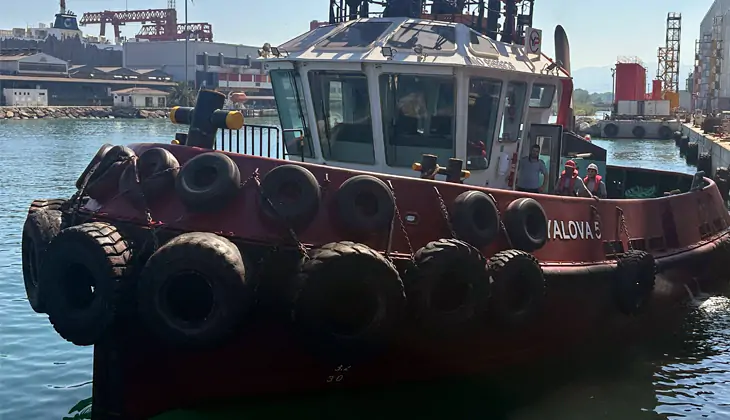 Yalova römorkör hizmetleri için imzalar atıldı