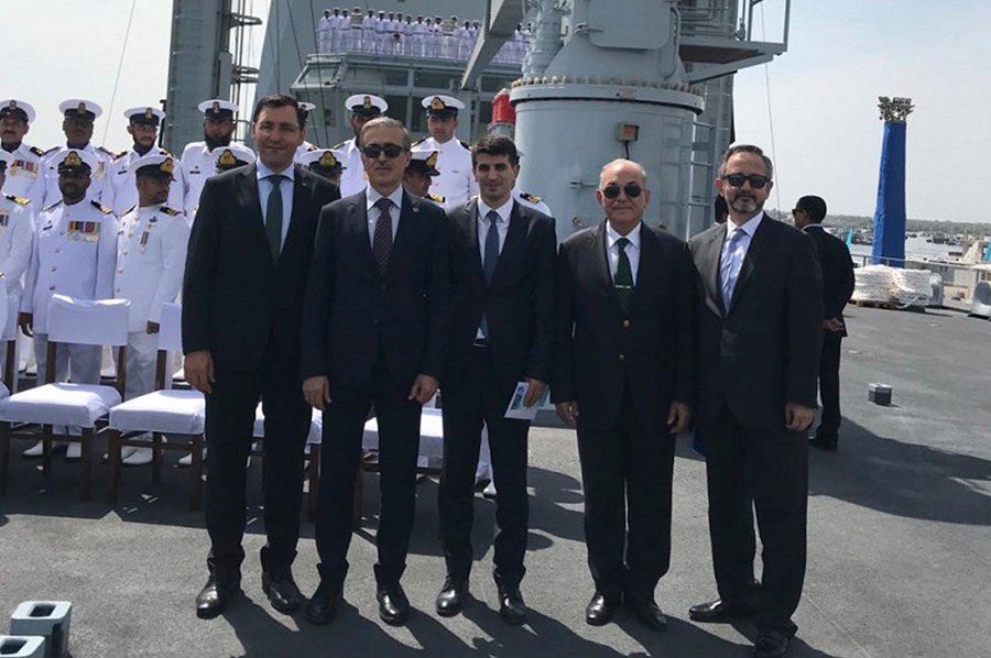 STM TARAFINDAN GELİŞTİRİLEN DENİZDE İKMAL GEMİSİ PAKİSTAN’A TESLİM EDİLDİ