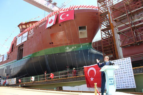 TERSAN, CLAVERT’İ SUYA İNDİRDİ