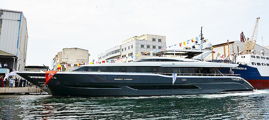 MENGİ YAY, SEA STAR'I SUYA İNDİRDİ 2 mengiyay seastar virtus yacht. 1jpg