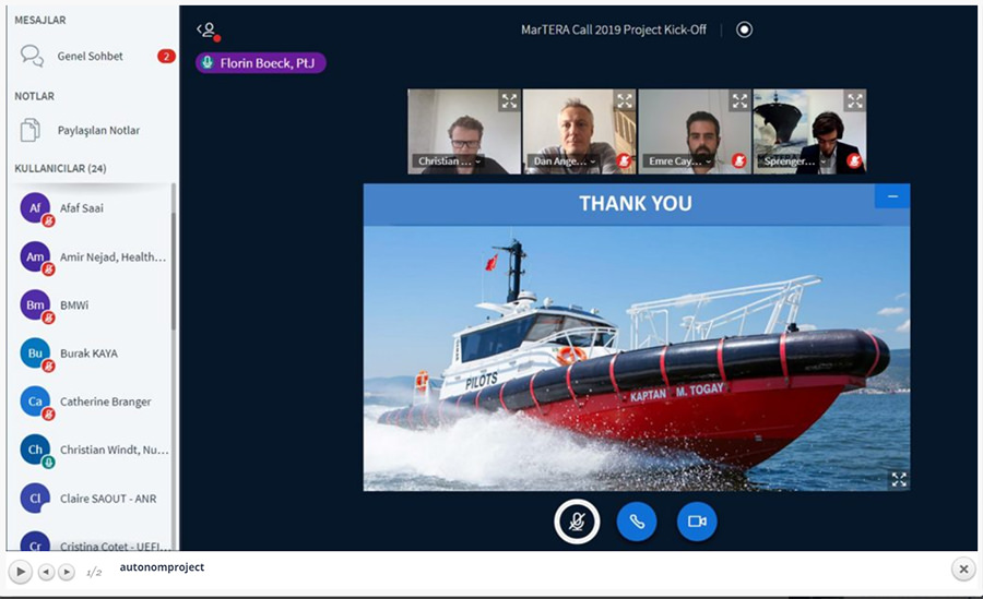 UZMAR ''AUTOPLAN'' PROJESİNE START VERDİ 2 uzmar autoplan autonomousystem autonomousship2