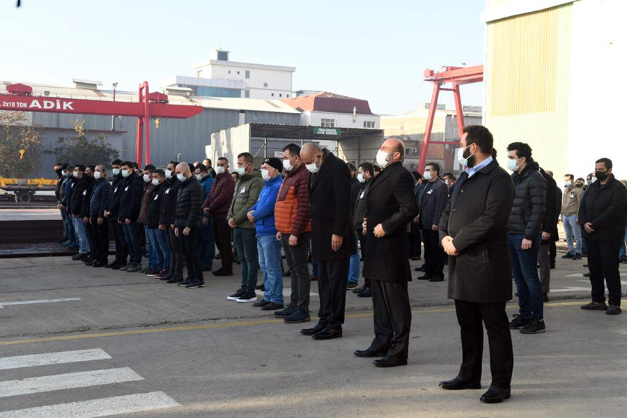 FARUK ÜRKMEZ ANADOLU TERSANESİ'NDE ANILDI 2 2