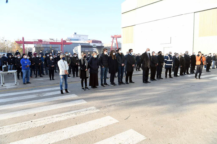 FARUK ÜRKMEZ ANADOLU TERSANESİ'NDE ANILDI 3 7