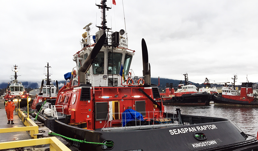 SANMAR, SEASPAN’A 2 RÖMORKÖR SİPARİŞİNDEN İLKİNİ TESLİM ETTİ 3 sanmarshipyard seaspanmarine vancouverport tugboat sanmar robertallan seaspanraptor 2