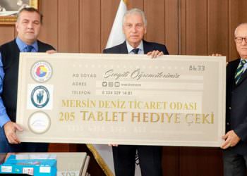 MERSİN DTO’DAN ÖĞRENCİLERE TABLET DESTEĞİ