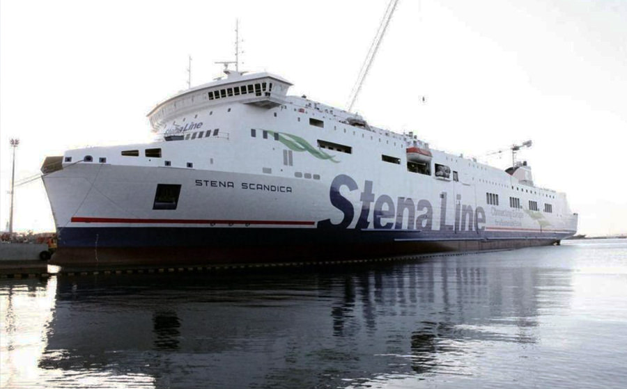 SEDEF TERSANESİ, STENA MERSEY'İ HAVUZA ALDI 3 sedeftersanesi stenaline gemiinsa tersane. 3jpg