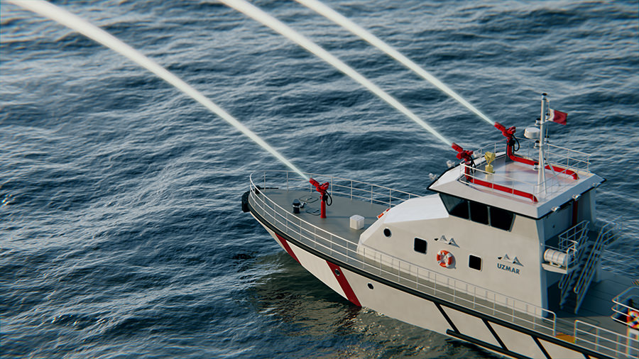 uzmar yanginbotu katar romorkor tug fireboat 2 1