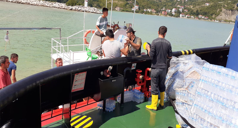 MED MARİNE, AFET BÖLGESİ SİNOP'A RÖMORKÖR GÖNDERDİ 2 M1