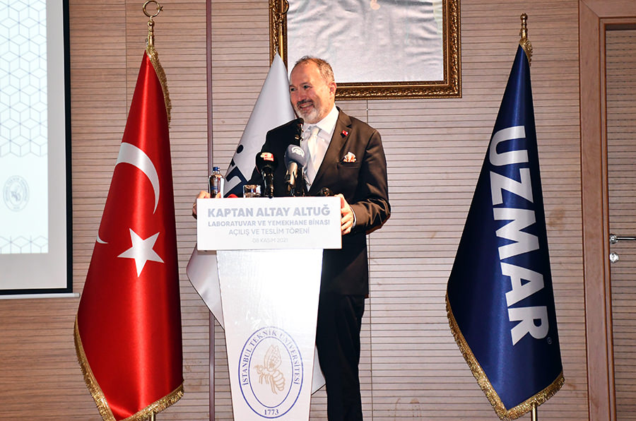 KAPTAN ALTAY ALTUĞ LABORATUVAR VE YEMEKHANE BİNASI TÖRENLE AÇILDI 4 DSC 5317