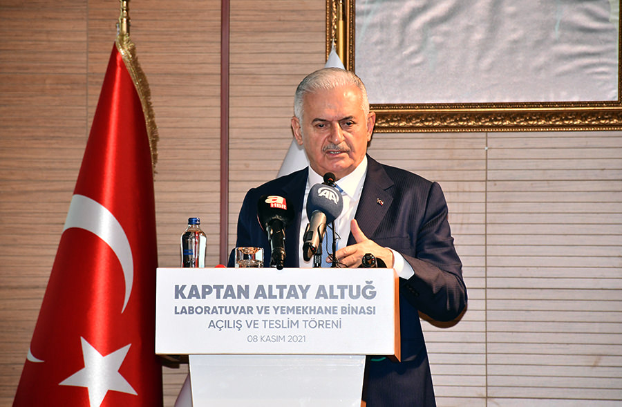 KAPTAN ALTAY ALTUĞ LABORATUVAR VE YEMEKHANE BİNASI TÖRENLE AÇILDI 5 DSC 5342