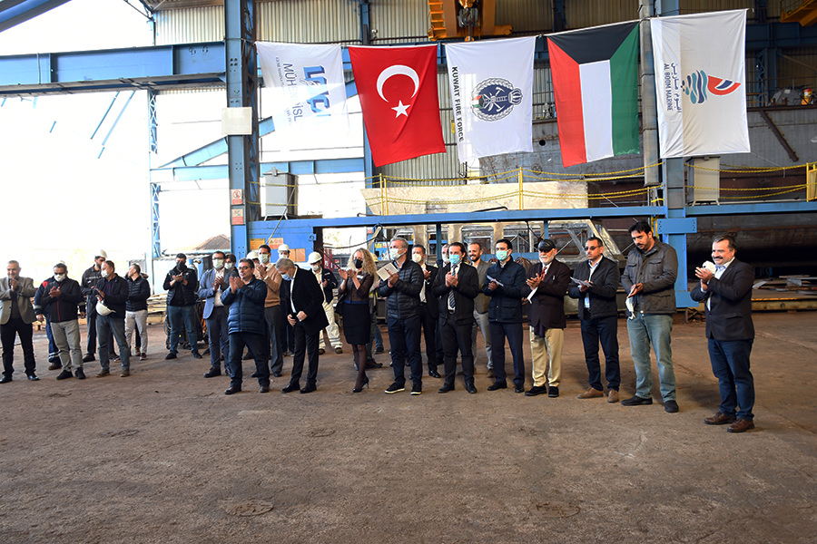 LOÇA TERSANESİ, KUWAIT FIRE FORCE PROJELERİNE START VERDİ 5 DSC 5419