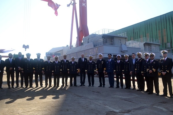 ANADOLU TERSANESİ, KATAR'A İNŞA ETTİĞİ ÇIKARMA GEMİLERİNİ DENİZE İNDİRDİ 3 anadolutersanesi katar cikarmagemisi lcm lct ql40 ql4 2